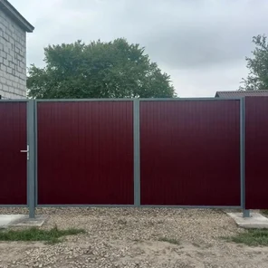 Ворота распашные 3,5 м стандарт